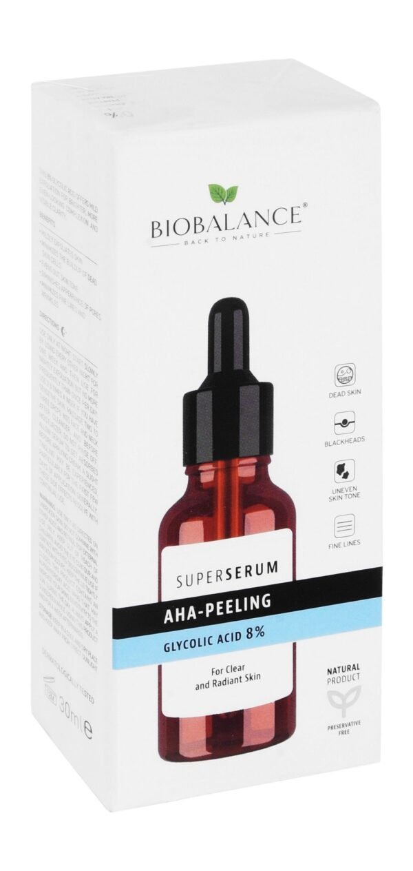 Bio Balance 8% Glycolic Acid Peeling Face Serum, 30ml