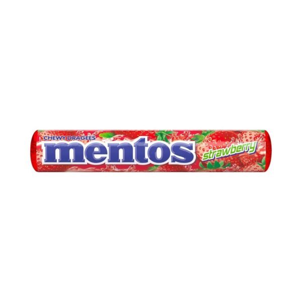 Mentos Strawberry Chewy Degree, 29g