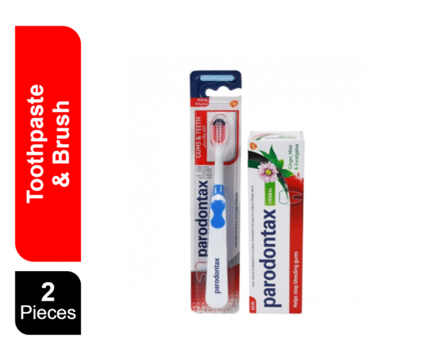 Parodontax Toothpaste Complete Protection, 75ml + Parodontax Toothbrush Complete Protection Soft