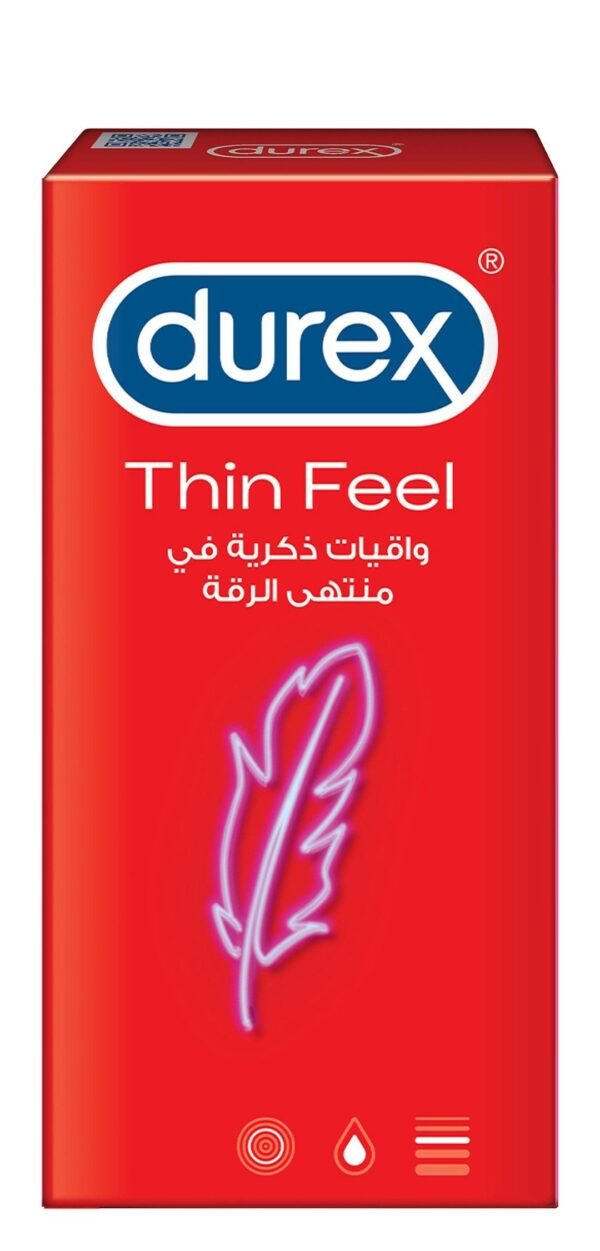 Durex Feel Thin Condoms, 6 Pieces