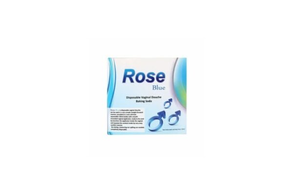 Rose Blue Disposable Vaginal Douche Baking Soda 125 ml x 2 Packs