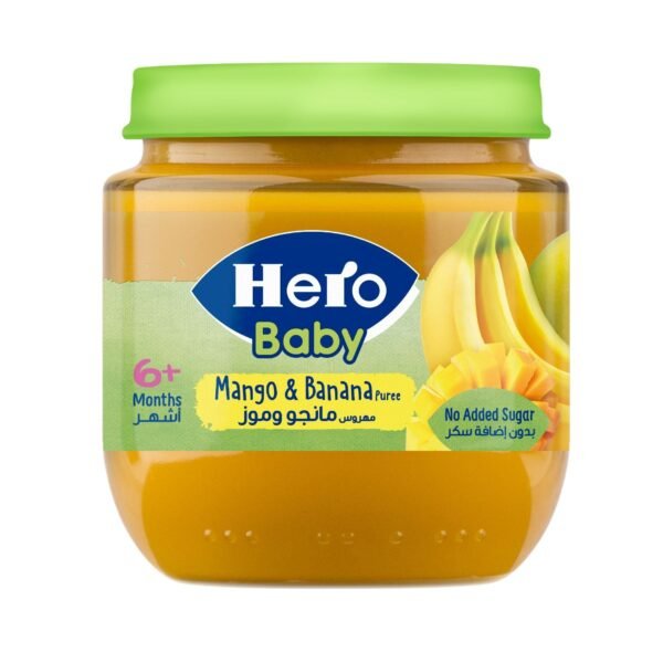 Hero Baby Mango Banana Puree, 125g