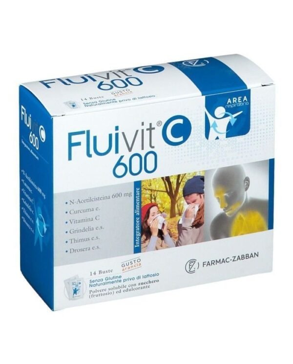 Fluivit C 600, 14 sachets
