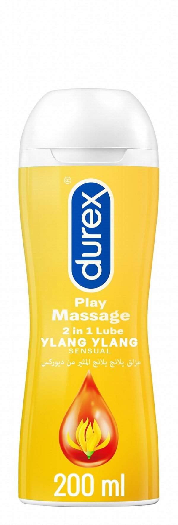 Durex Play Massage 2in1 Ylang Ylang Sensual Lube, 200ml