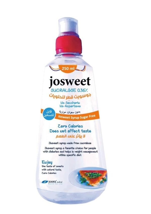 Josweet Syrup Sugar Free 250 ml
