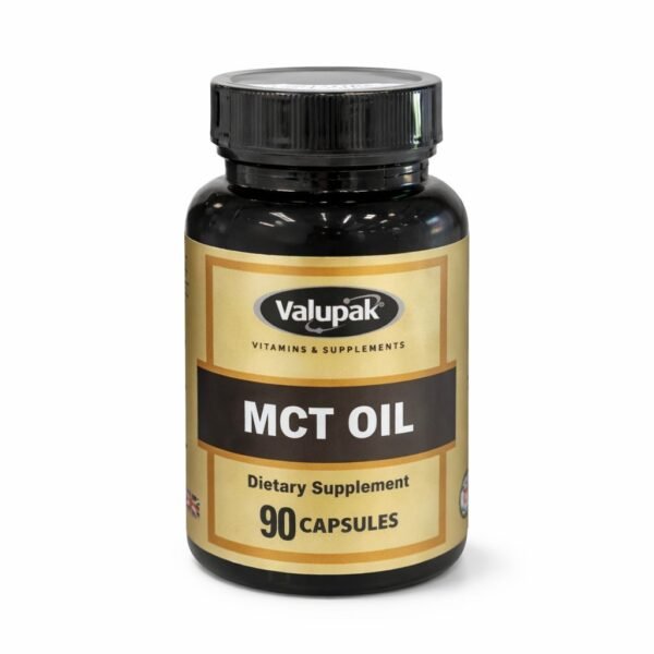 Valupak Vitamins & Supplements MCT Oil, 90 Cap