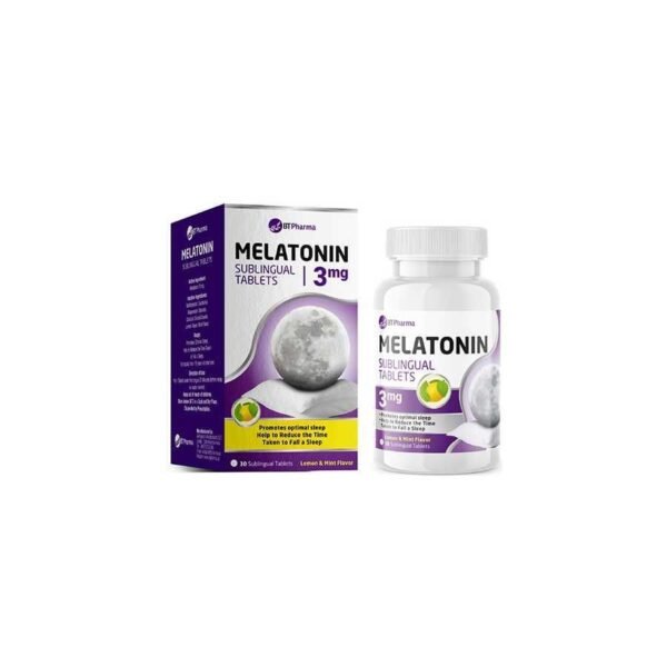 BTpharma Melatonin Tablets 3mg, 60 Tablets
