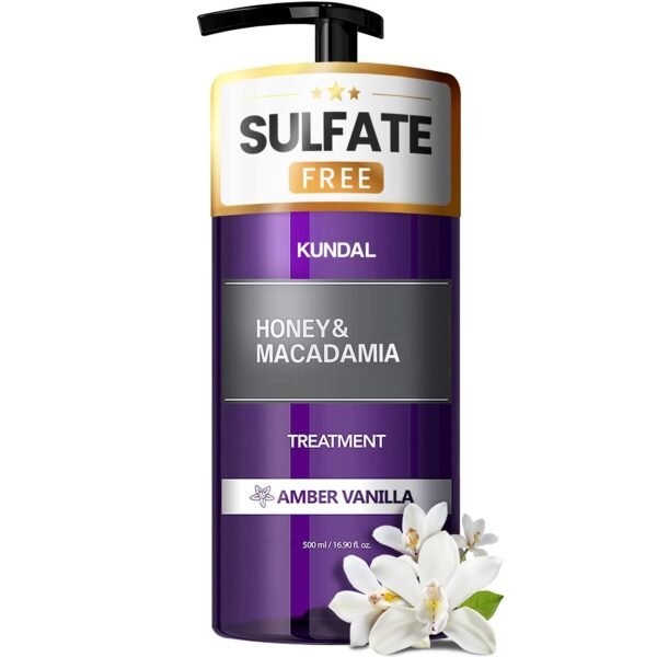 Kundal Honey & Macadamia Hair Treatment Amber Vanilla, 500ml