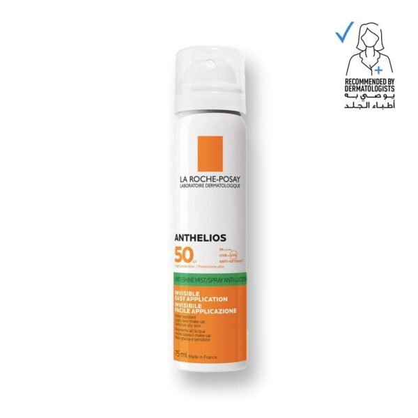 La Roche-Posay Anthelios Invisible Sunscreen Face Mist SPF50 For All Skin Types, 75ml