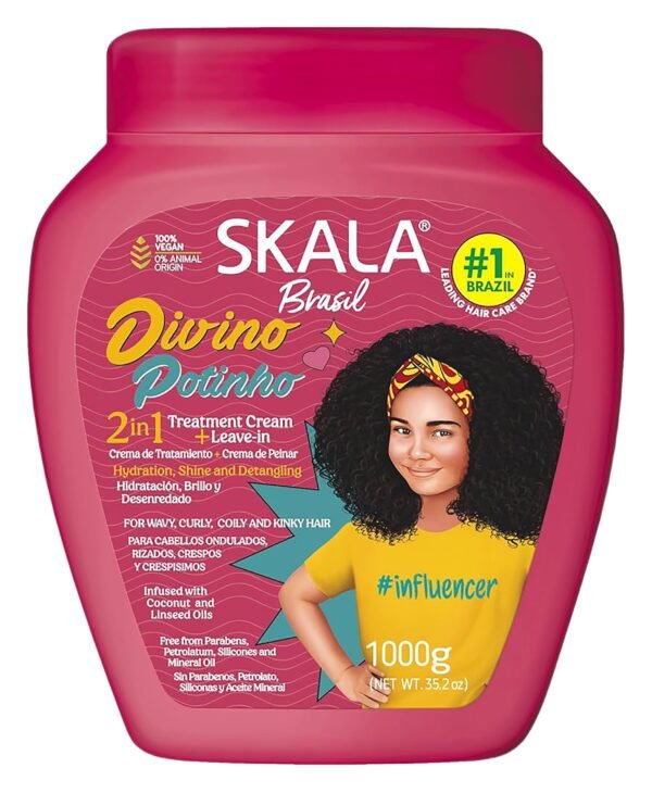 Skala Divino Potinho Leave-In Cream, 1kg