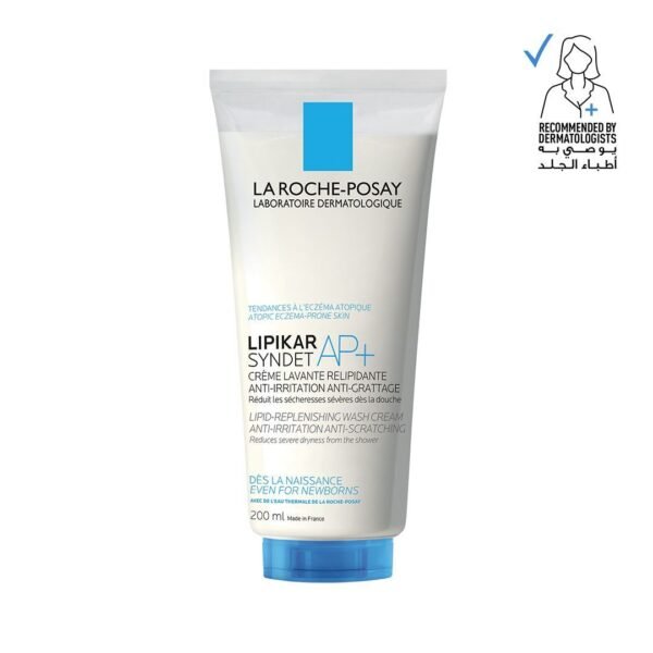 La Roche-Posay Lipikar Syndet AP+ Body Wash for Eczema Prone Skin, 200ml