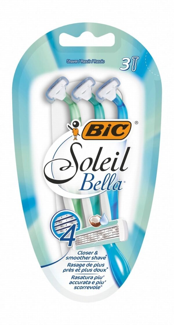 BiC Soleil Bella Razors, 3 Pieces