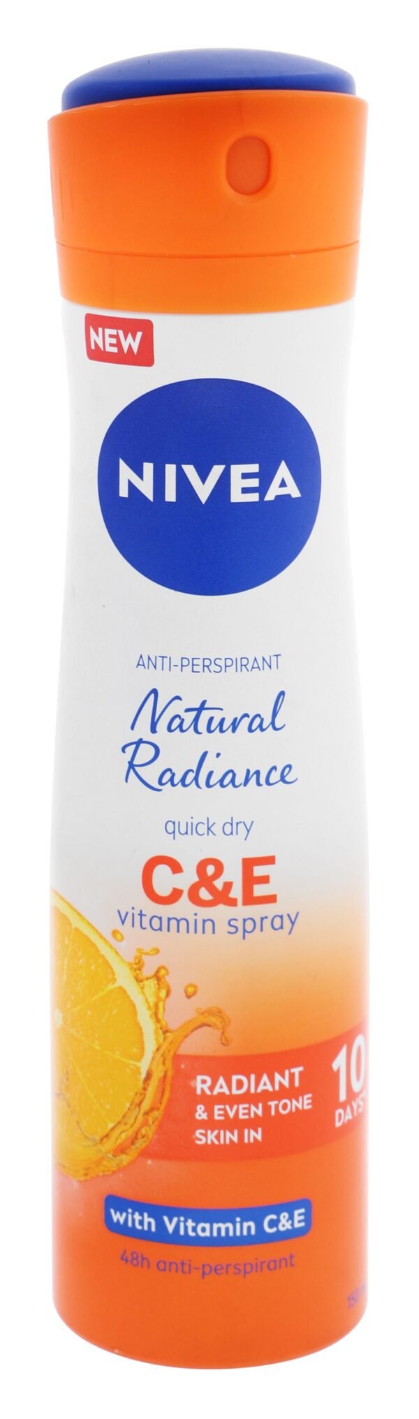 Nivea Anti-Perspirant Natural Radiance Vitamin C & E Female Deo Spray, 150ml