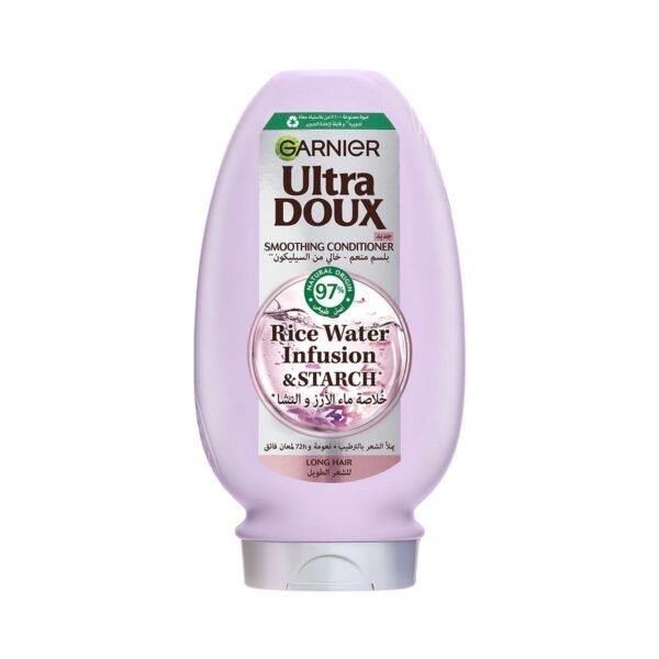 Garnier Ultra Doux Rice Water Conditioner, 360ml