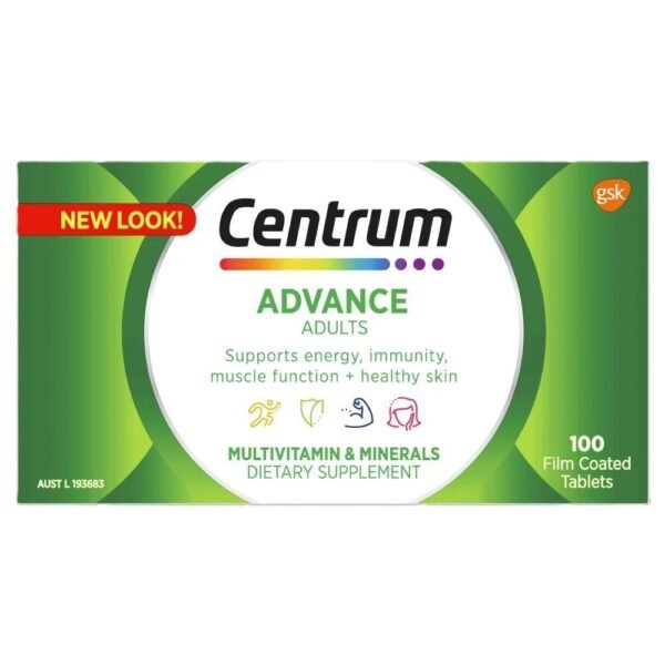 Centrum Adults 100 Tab 30% Off