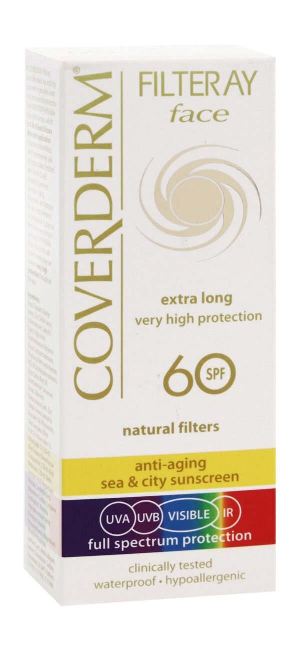 Coverderm Filteray Face Cream Spf 60 50 ML