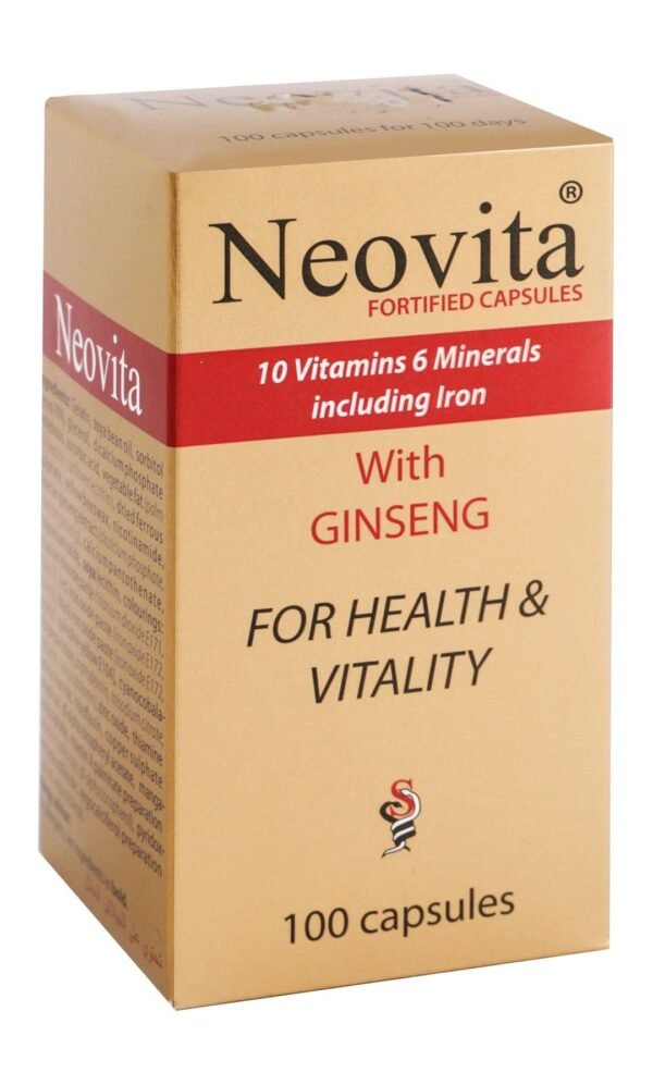 Neovita Vitamins and Minirals 100 Capsules