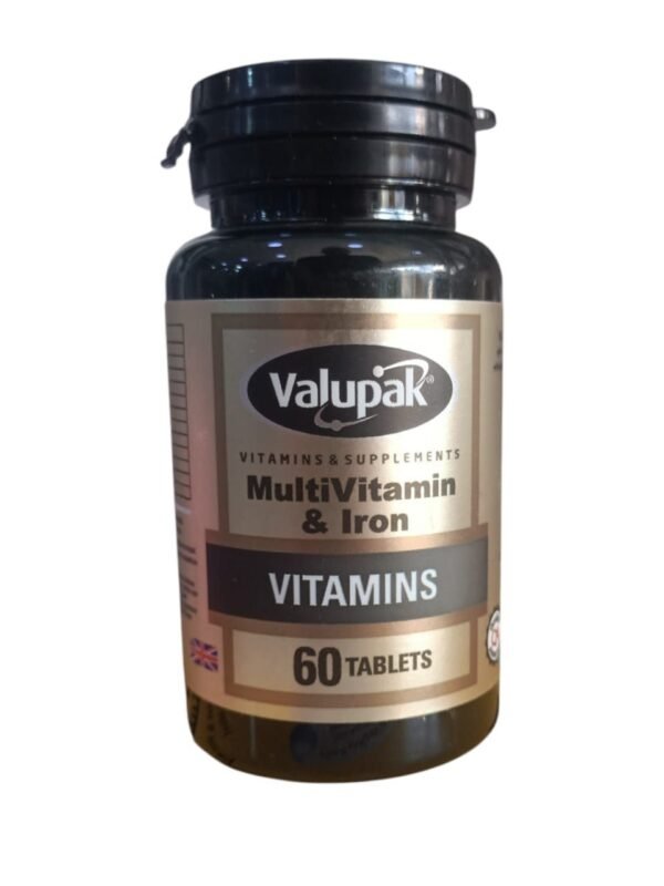 Valupak Vitamins Multi Vitamin & Iron, Tablet 60