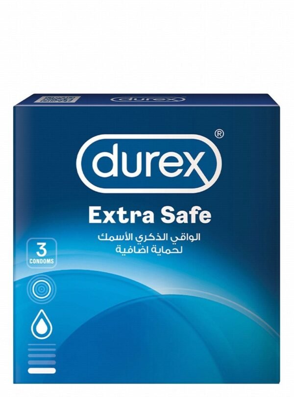 Durex Extra Safe Condoms 3 Pieces
