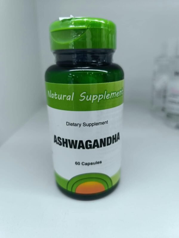 Natural Supplement Ashwagandha 60 Capsules