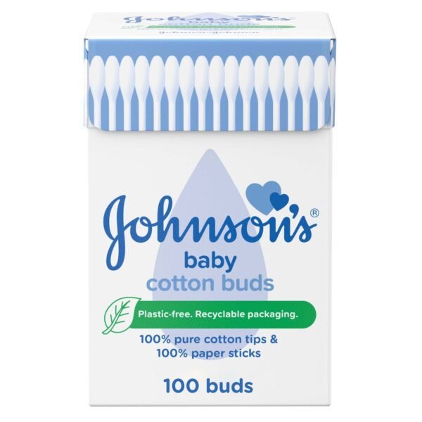 Johnson's Baby Cotton Buds, 100 Pieces