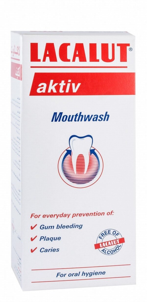 Lacalut Mouthwash Active Antiplaque 300 ml
