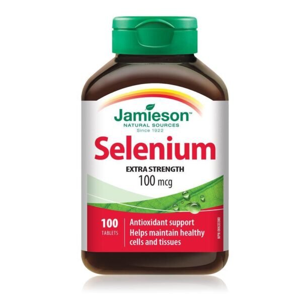 Jamieson Selenium 100 Mcg Tablets, 100 Tablets