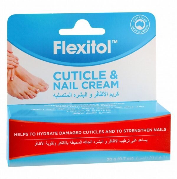 Flexitol Hydrating & Strengthening Cuticle & Nail Cream, 20g