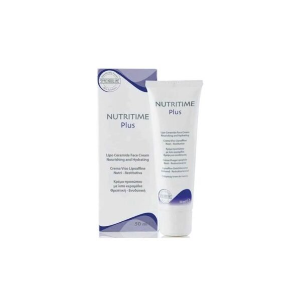 Synchroline Nutritime Plus Nourishing & Hydrating Lipo Ceramide Face Cream, 50ml