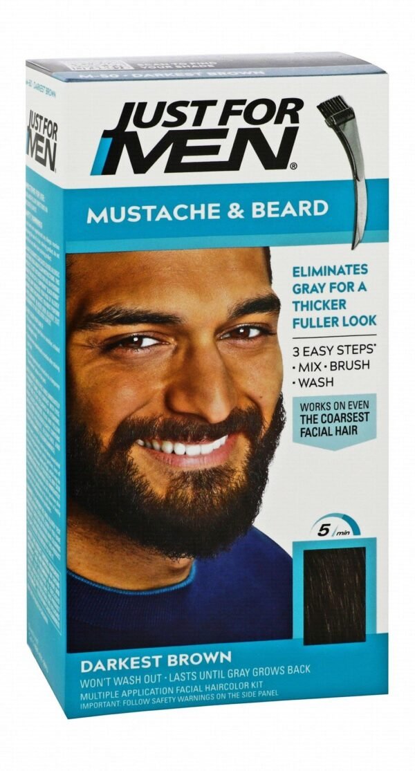 Just For Men Moustache & Beard Color - Darkest Brown