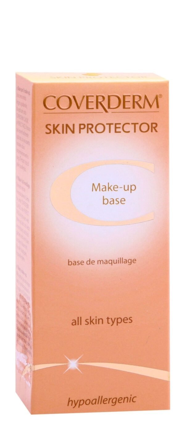 Coverderm Skin Protector Hypoallergenic Makeup Base for All Skin Types, 50ml