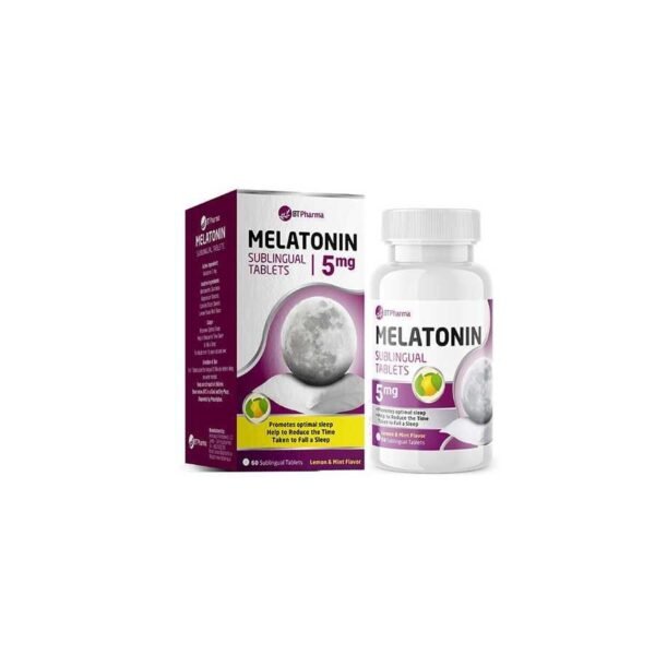 BTpharma Melatonin Tablets, 5mg, 60 Tablets