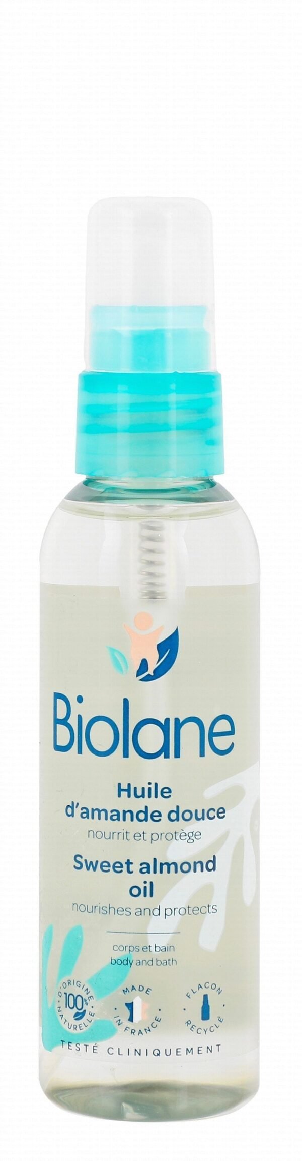 Biolane Sweet Almond Oil Spray for Babies, 75ml