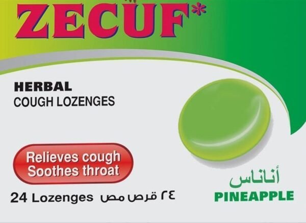 Zecuf Lozenges Pineapple 24’s