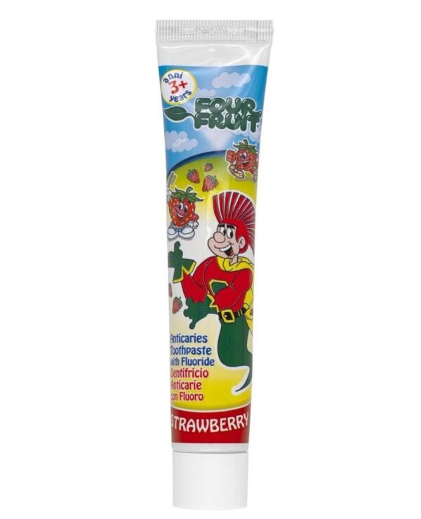 Piave Four Fruit 42 Strawberry Toothpaste with Fluoride, 50ml
