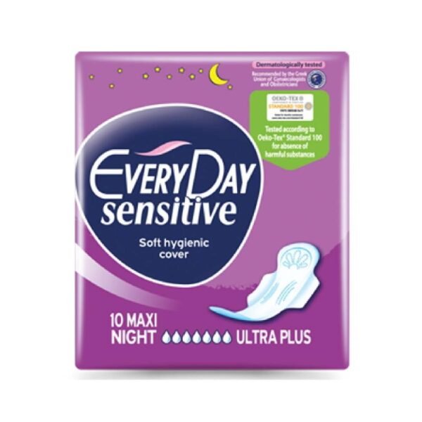Everyday Women's Towels For Sensitive Skin, 10 Pieces