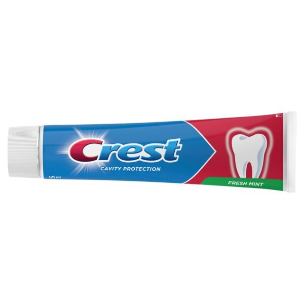 Crest Cavity Protection Toothpaste with Active Fluoride Fresh Mint Flavor, 125ml