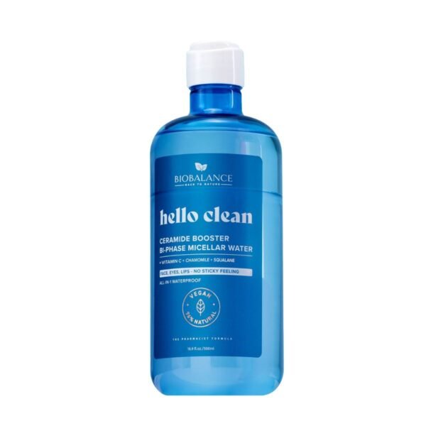 Biobalance Hello Clean Ceramide Booster Bi Phase Micellar Water, 500 ml
