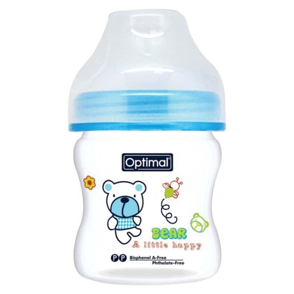 Optimal Polypropylene Wide Neck Feeding Bottle150Ml