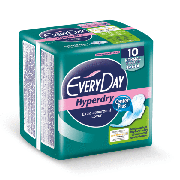 Everyday Feminine Pads Dry Normal Size 10 pcs