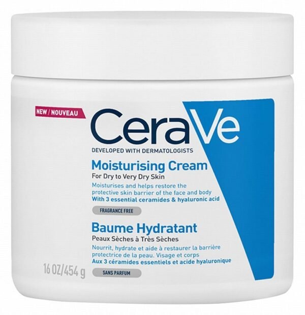 Cerave Moisturizing Cream Baume Hydrant, 454g