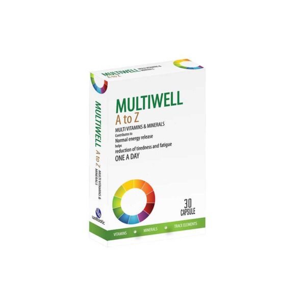 Multiwell A - Z Multivitamin Tablets, 30 Tablets