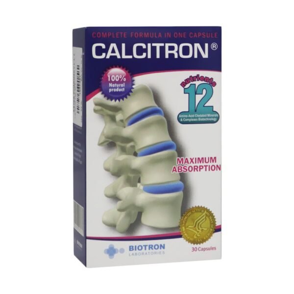 Calcitron Capsules, 30 Capsules