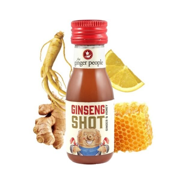 The Ginger People Ginseng Shot with Ginger & Honey 30ml