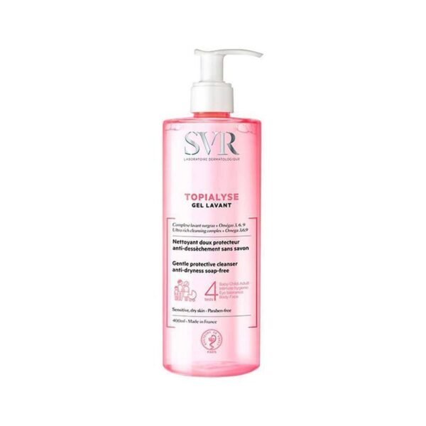 SVR Topialyse Cleansing Gel, 400ml