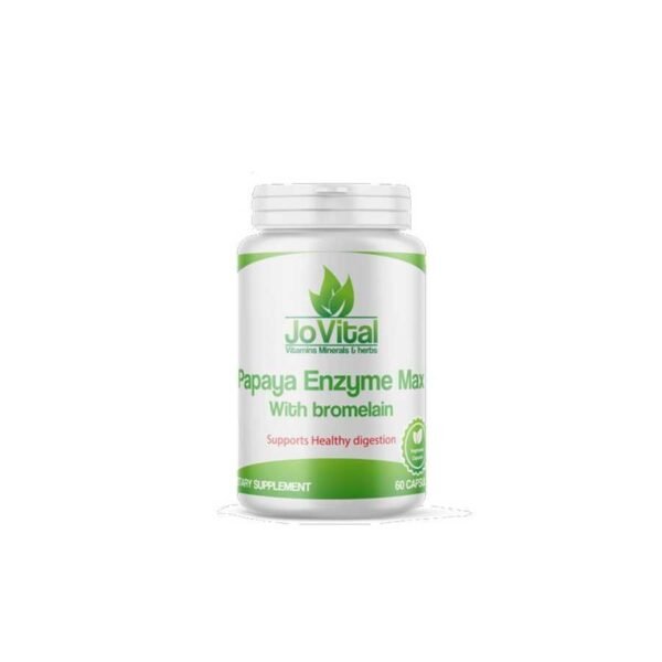 Jovital Papaya Enzyme Max Dietary Supplement, 60 Capsules