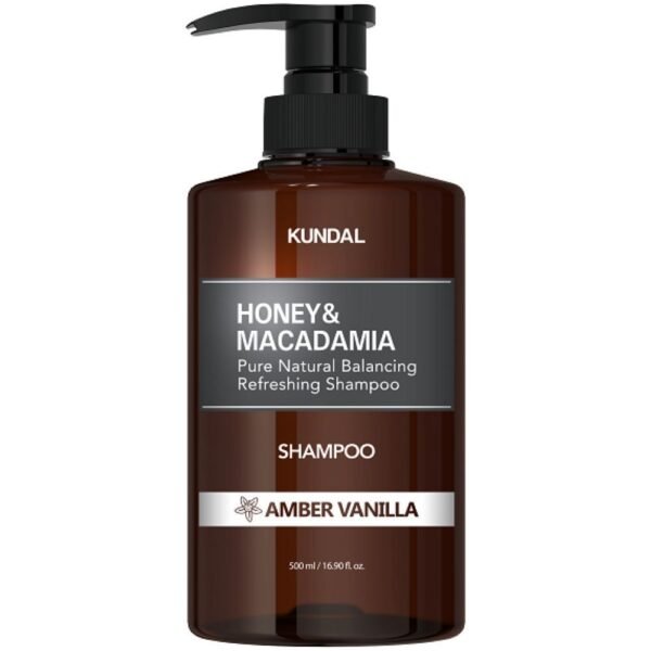 Kundal Honey & Macadamia Natural Balancing Shampoo Amber Vanilla, 500ml