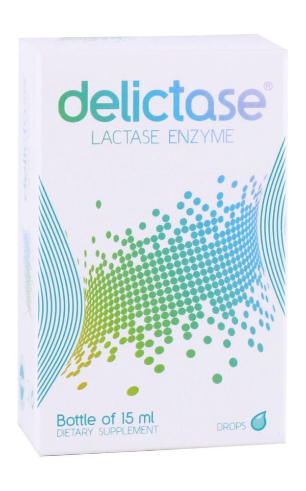 Delictase Lactase Enzyme Liquid Supplement, 15ml