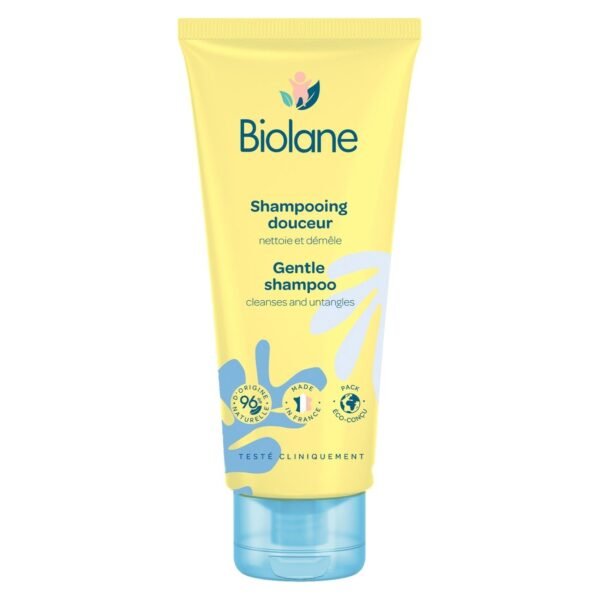 Biolane Cleansing Gentle Baby Shampoo for All Hair Types, 200ml