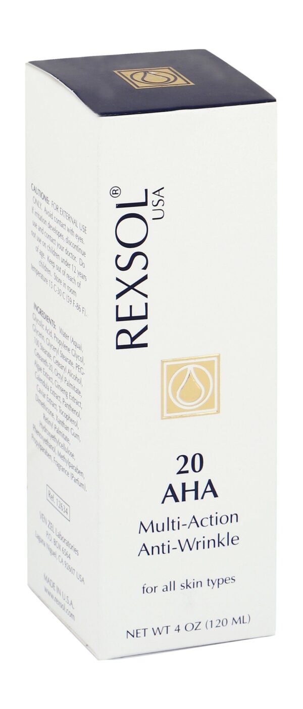 Rexsol 20 Aha Multi Action Rexsol 20 Aha Multi Action Anti Wrinkle Anti Wrinkle 120 ml